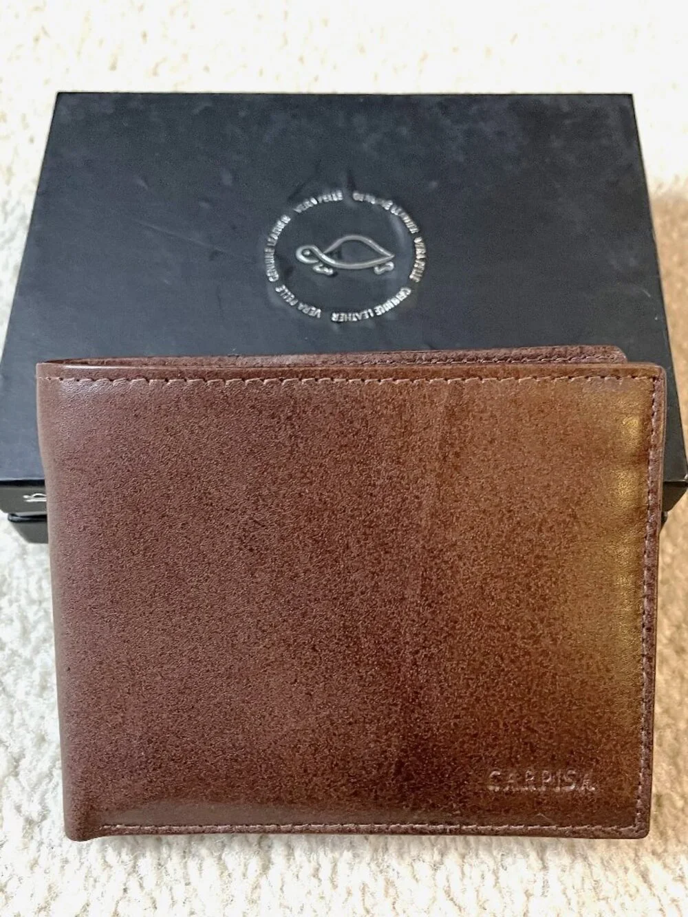 Mens Wallet Italian Leather